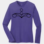 Ladies Long Sleeve Core Cotton Tee Thumbnail