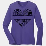 Ladies Long Sleeve Core Cotton Tee Thumbnail