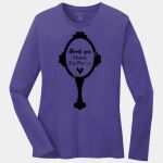 Ladies Long Sleeve Core Cotton Tee Thumbnail