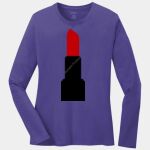 Ladies Long Sleeve Core Cotton Tee Thumbnail