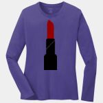 Ladies Long Sleeve Core Cotton Tee Thumbnail