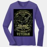 Ladies Long Sleeve Core Cotton Tee Thumbnail