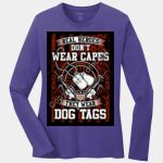 Ladies Long Sleeve Core Cotton Tee Thumbnail