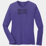 Ladies Long Sleeve Core Cotton Tee Thumbnail