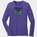 Ladies Long Sleeve Core Cotton Tee Thumbnail
