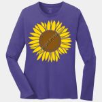 Ladies Long Sleeve Core Cotton Tee Thumbnail