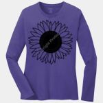 Ladies Long Sleeve Core Cotton Tee Thumbnail