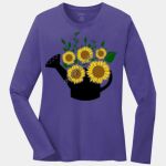 Ladies Long Sleeve Core Cotton Tee Thumbnail