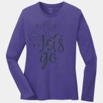 Ladies Long Sleeve Core Cotton Tee Thumbnail