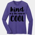 Ladies Long Sleeve Core Cotton Tee Thumbnail