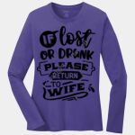 Ladies Long Sleeve Core Cotton Tee Thumbnail