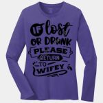 Ladies Long Sleeve Core Cotton Tee Thumbnail