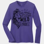 Ladies Long Sleeve Core Cotton Tee Thumbnail
