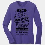 Ladies Long Sleeve Core Cotton Tee Thumbnail