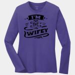 Ladies Long Sleeve Core Cotton Tee Thumbnail