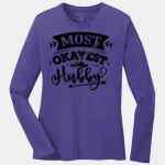 Ladies Long Sleeve Core Cotton Tee Thumbnail
