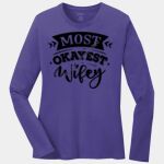 Ladies Long Sleeve Core Cotton Tee Thumbnail