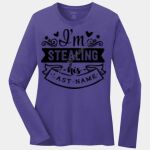 Ladies Long Sleeve Core Cotton Tee Thumbnail