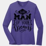 Ladies Long Sleeve Core Cotton Tee Thumbnail