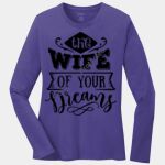 Ladies Long Sleeve Core Cotton Tee Thumbnail