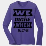 Ladies Long Sleeve Core Cotton Tee Thumbnail