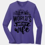 Ladies Long Sleeve Core Cotton Tee Thumbnail
