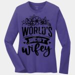 Ladies Long Sleeve Core Cotton Tee Thumbnail