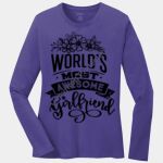 Ladies Long Sleeve Core Cotton Tee Thumbnail