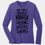 Ladies Long Sleeve Core Cotton Tee Thumbnail