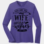 Ladies Long Sleeve Core Cotton Tee Thumbnail