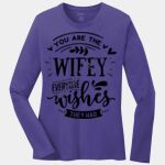 Ladies Long Sleeve Core Cotton Tee Thumbnail