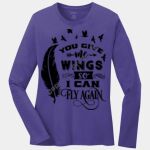 Ladies Long Sleeve Core Cotton Tee Thumbnail