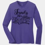 Ladies Long Sleeve Core Cotton Tee Thumbnail