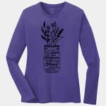 Ladies Long Sleeve Core Cotton Tee Thumbnail