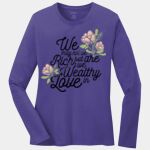 Ladies Long Sleeve Core Cotton Tee Thumbnail