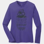 Ladies Long Sleeve Core Cotton Tee Thumbnail
