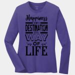 Ladies Long Sleeve Core Cotton Tee Thumbnail