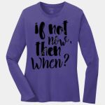 Ladies Long Sleeve Core Cotton Tee Thumbnail
