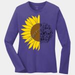 Ladies Long Sleeve Core Cotton Tee Thumbnail