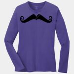 Ladies Long Sleeve Core Cotton Tee Thumbnail