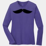 Ladies Long Sleeve Core Cotton Tee Thumbnail