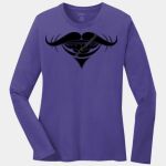 Ladies Long Sleeve Core Cotton Tee Thumbnail