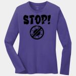 Ladies Long Sleeve Core Cotton Tee Thumbnail