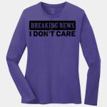 Ladies Long Sleeve Core Cotton Tee Thumbnail