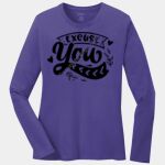Ladies Long Sleeve Core Cotton Tee Thumbnail