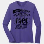 Ladies Long Sleeve Core Cotton Tee Thumbnail