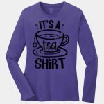 Ladies Long Sleeve Core Cotton Tee Thumbnail