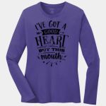 Ladies Long Sleeve Core Cotton Tee Thumbnail