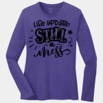 Ladies Long Sleeve Core Cotton Tee Thumbnail
