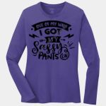 Ladies Long Sleeve Core Cotton Tee Thumbnail